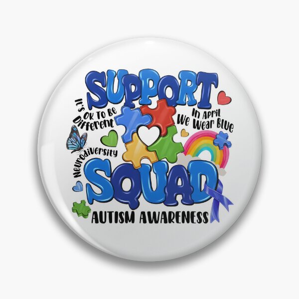 Item preview, Support Squad Autism Awareness designed and sold by Home-Crea-Abode.