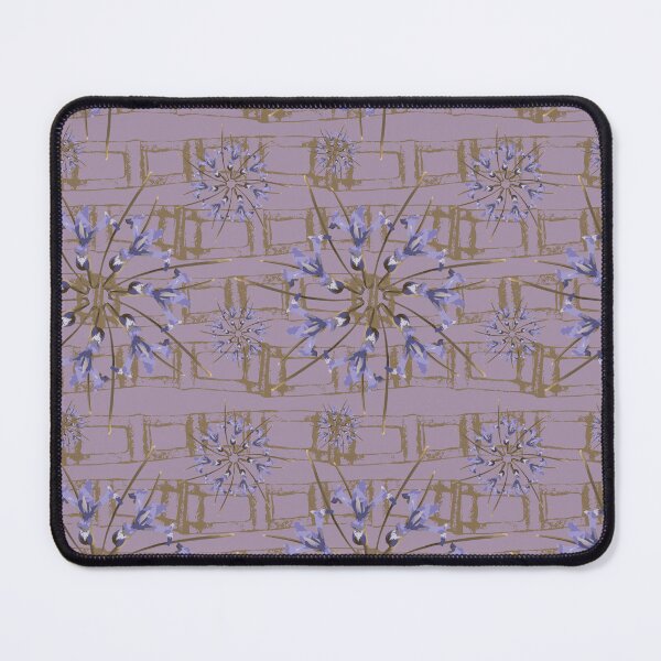 Item preview, First Spring Flower Radials on Mauve & Taupe Horizontal Links designed and sold by Digitalmyth's Designs.