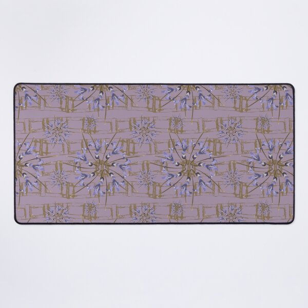 Item preview, First Spring Flower Radials on Mauve & Taupe Horizontal Links designed and sold by Digitalmyth's Designs.