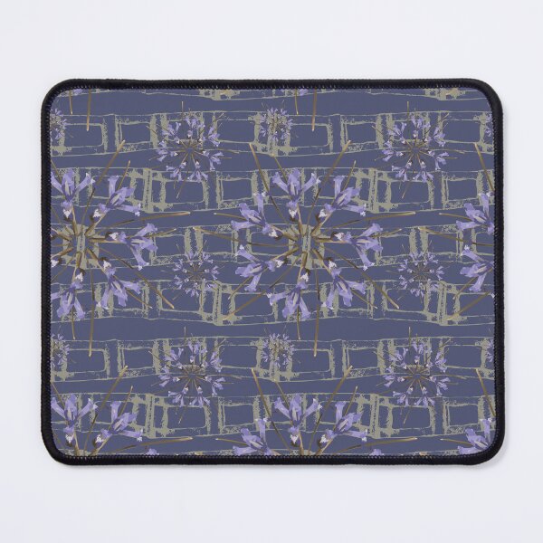 Item preview, First Spring Flower Radials on Purple & Taupe Horizontal Links designed and sold by Digitalmyth's Designs.