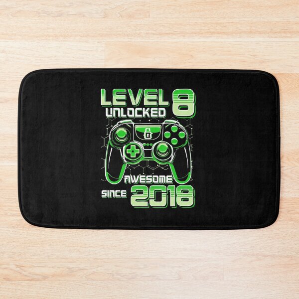 Item preview, Level 8 Unlocked Gamer Birthday Awesome Since 2018 designed and sold by FGTV2021.