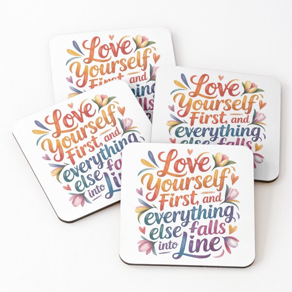 Item preview, Love yourself first, and everything else falls into line designed and sold by nimmitrends.