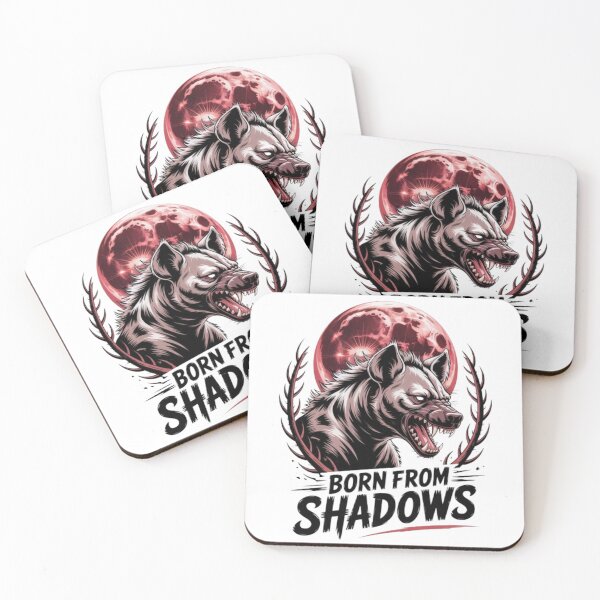 Item preview, Born from Shadows Wolf Moon Streetwear Graphic designed and sold by NewUSShop.
