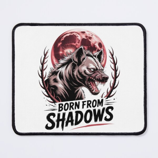 Item preview, Born from Shadows Wolf Moon Streetwear Graphic designed and sold by NewUSShop.
