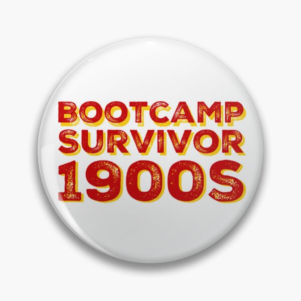 Item preview, Bootcamp Survivor 1900s designed and sold by OohRahOriginals.