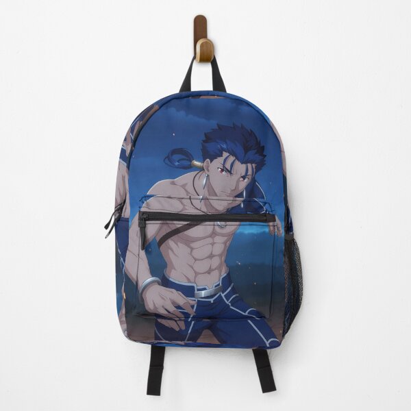 Item preview, Lancer Fate Stay Night Anime Shirtless Combat Ready designed and sold by Spraykart.