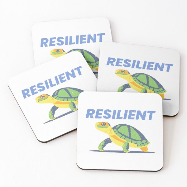 Item preview, Resilient Tortoise Motivational Graphic designed and sold by CyberWindow.