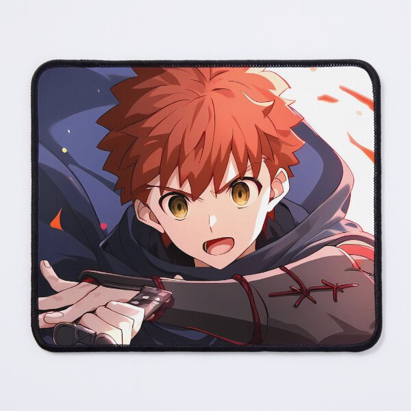 Item preview, Shirou Emiya Fiery Warrior Fate Stay Night Anime designed and sold by Spraykart.