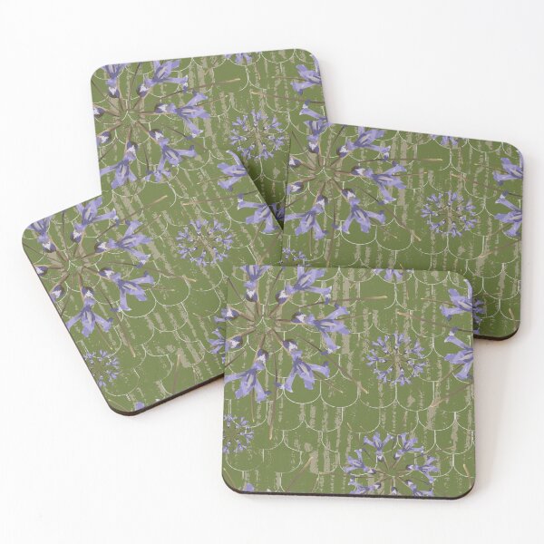 Item preview, First Spring Flower Radials on Olive Barn Tin Fish Scales designed and sold by Digitalmyth's Designs.