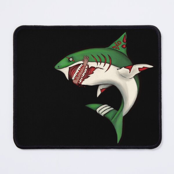 Item preview, Zombie Shark designed and sold by ConfuzRandomly.