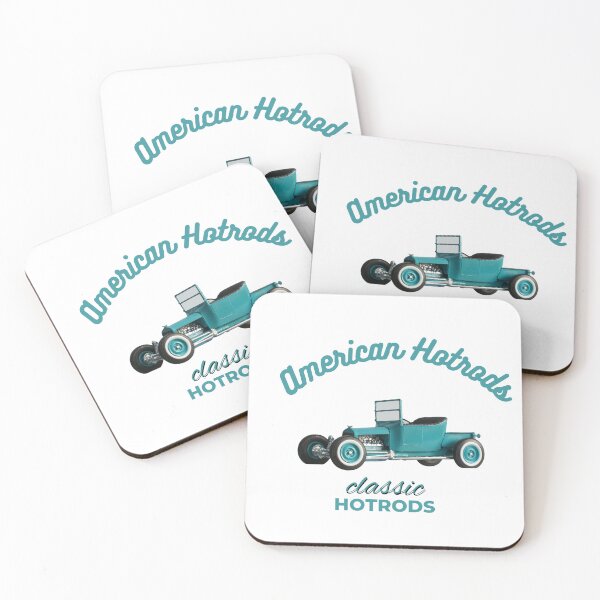 Item preview, american hot  rods turq t designed and sold by mrdscrazytees.