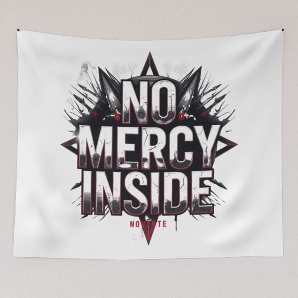 Item preview, No Mercy Inside Dark Tactical Streetwear Graphic designed and sold by NewUSShop.