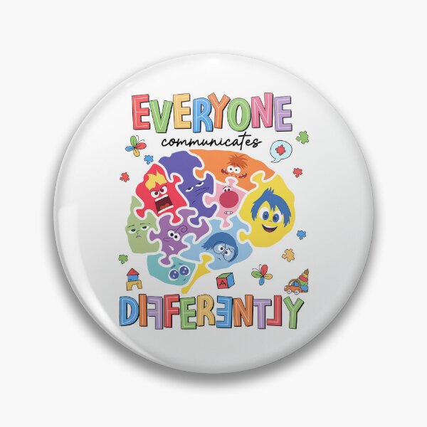 Item preview, Everyone Communicates Differently designed and sold by Home-Crea-Abode.