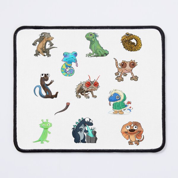 Item preview, Lizard Gang | Funny Reptile Characters | Cute & Chaotic Animal Collection designed and sold by Sparkykawa.