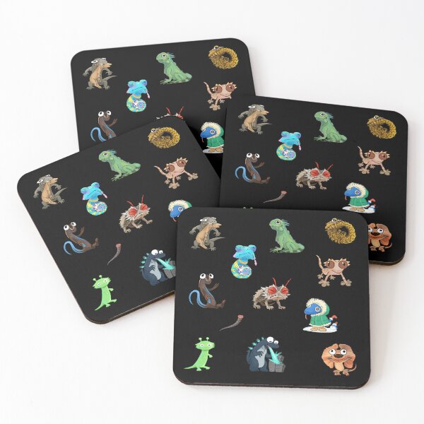Item preview, Lizard Gang | Funny Reptile Characters | Cute & Chaotic Animal Collection designed and sold by Sparkykawa.