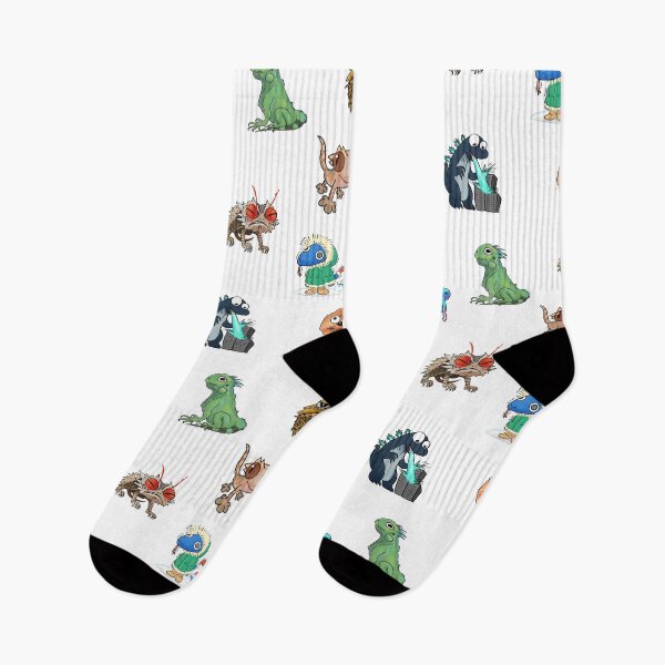 Item preview, Lizard Gang | Funny Reptile Characters | Cute & Chaotic Animal Collection designed and sold by Sparkykawa.