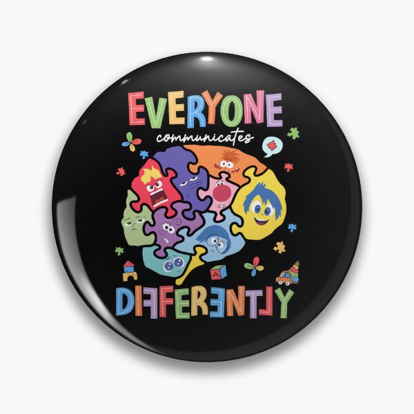 Item preview, Everyone Communicates Differently designed and sold by Home-Crea-Abode.