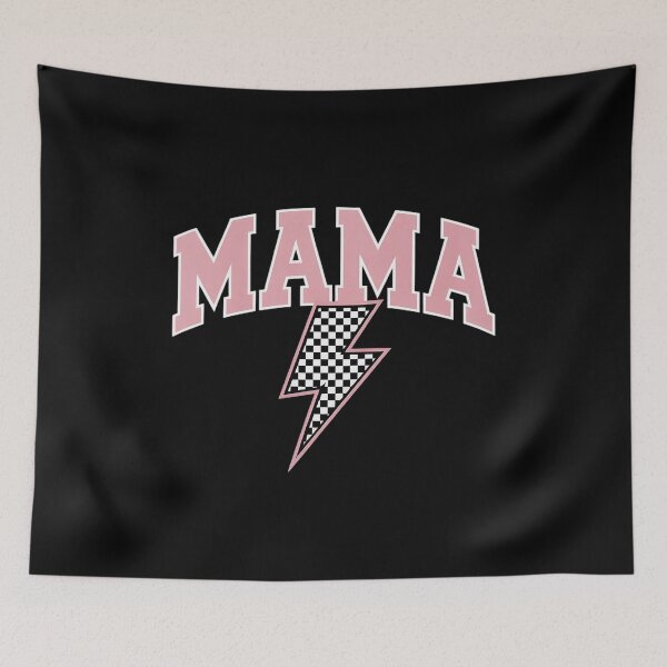 Item preview, Mama Lightning Bolt Checkered Mom Women designed and sold by Rrettgison.
