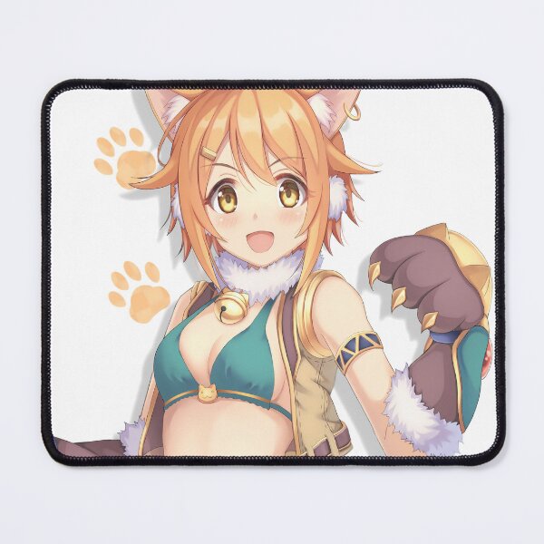 Item preview, Hiyori Confident Catgirl Warrior Look Princess Connect Game designed and sold by Spraykart.
