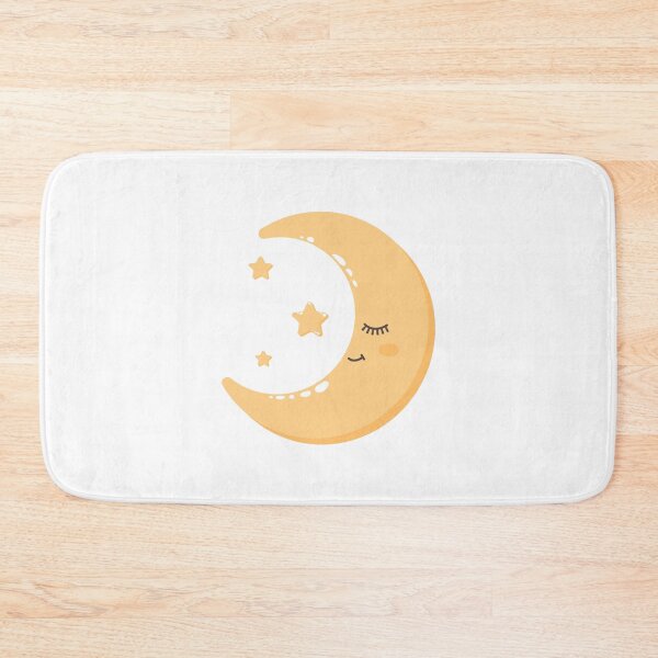 Item preview, Cute moon with face designed and sold by Karisdesignss.