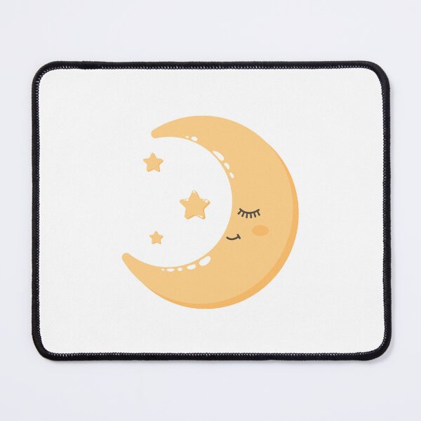 Item preview, Cute moon with face designed and sold by Karisdesignss.