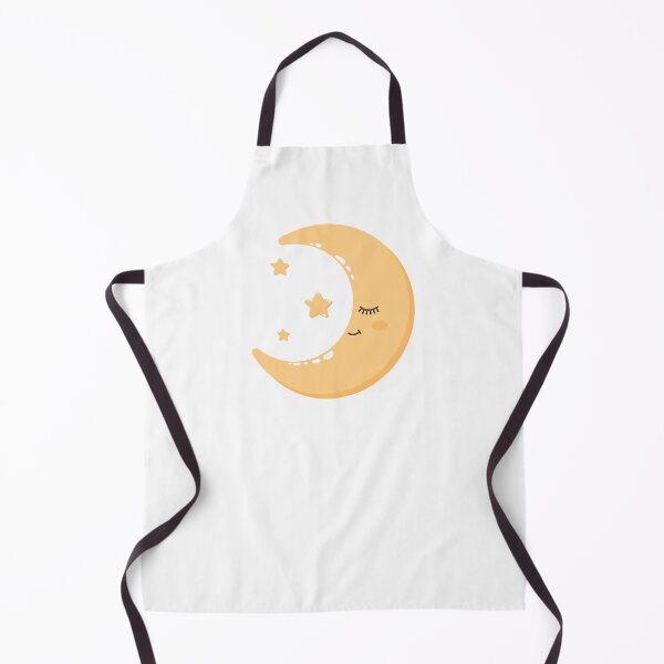 Item preview, Cute moon with face designed and sold by Karisdesignss.