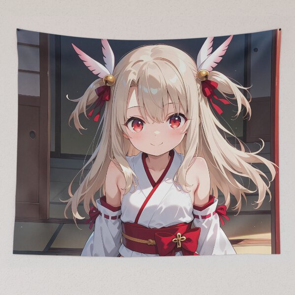 Item preview, Illyasviel von Einzbern Fate Stay Night Sakura Kimono Anime Girl designed and sold by Spraykart.