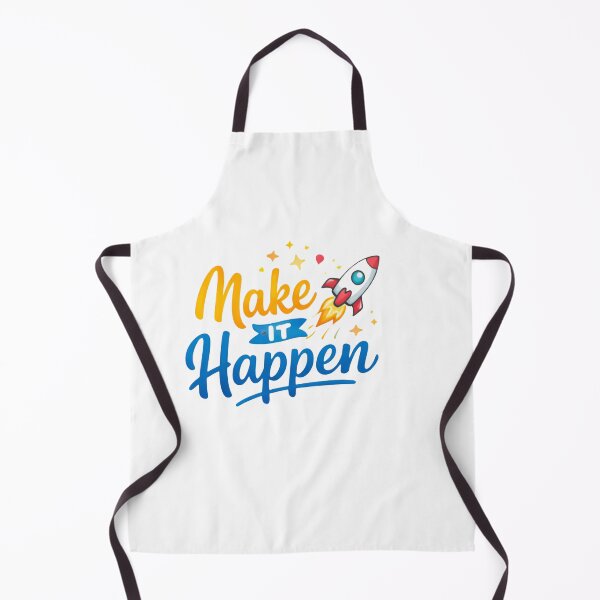 Item preview, Make It Happen Rocket Motivational Sticker | Action Inspiration Design designed and sold by Lovestickerco.