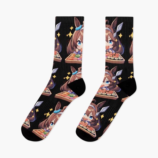 Item preview, Mihono Bourbon Uma Musume Pretty Derby Chibi Sushi Snack Time designed and sold by Spraykart.