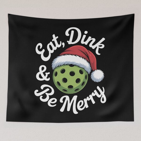 Item preview, Pickleball Christmas Saying designed and sold by PunkNation-Arts.