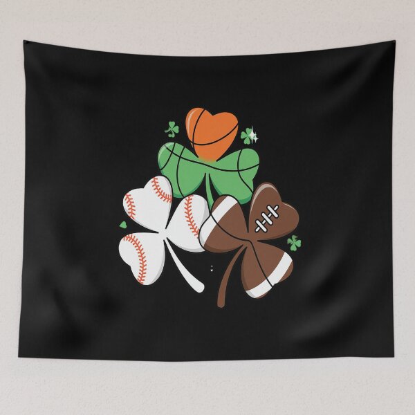 Item preview, Shamrock Football Basketball St Patricks Day designed and sold by Rrettgison.