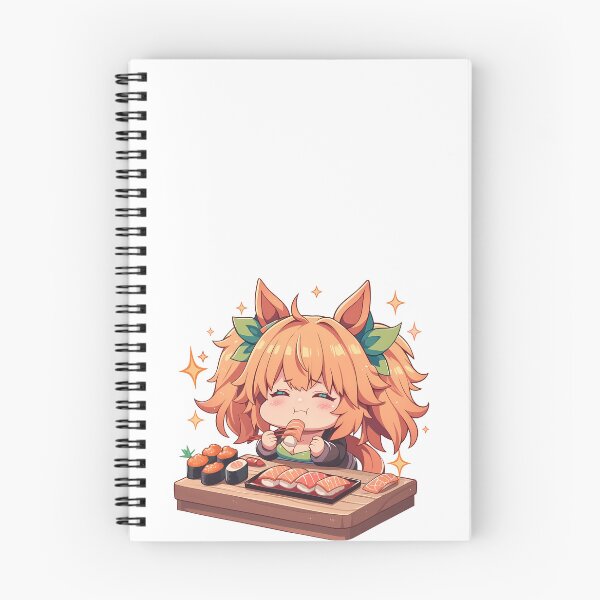 Item preview, Taiki Shuttle Uma Musume Pretty Derby Chibi Sushi Bite designed and sold by Spraykart.