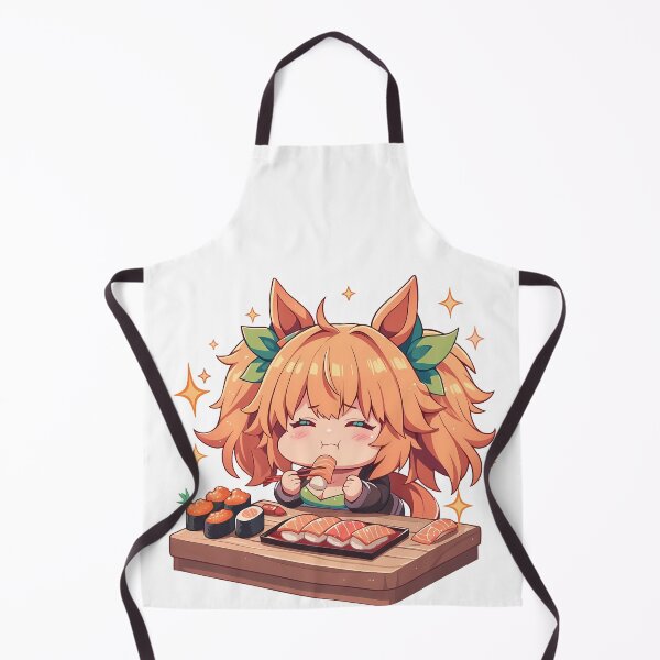 Item preview, Taiki Shuttle Uma Musume Pretty Derby Chibi Sushi Bite designed and sold by Spraykart.