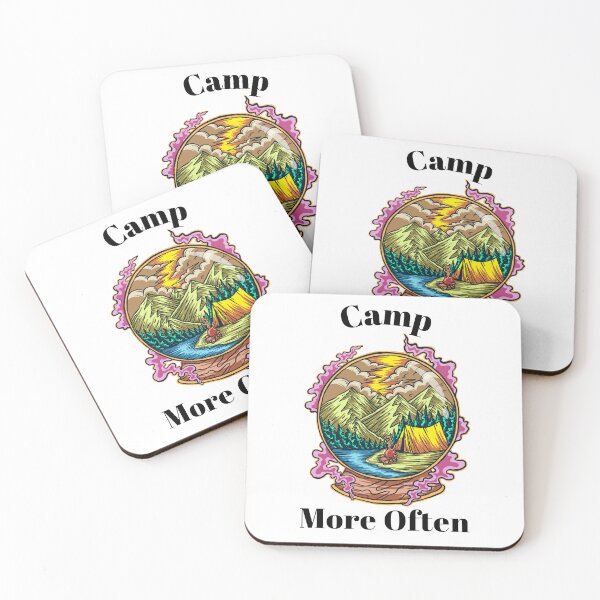 Item preview, Camp More Often designed and sold by SarcasticTeez.