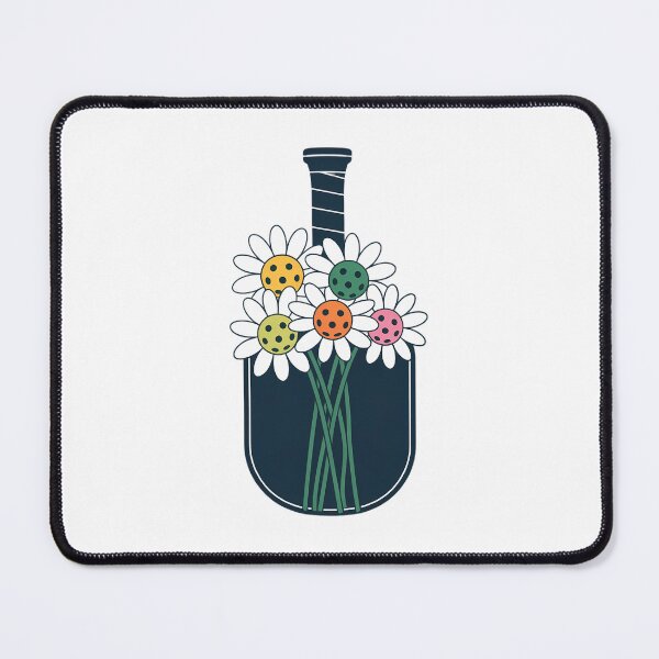 Item preview, Pretty Pickleball Flowers in Paddle Vase - Pickleball designed and sold by PunkNation-Arts.