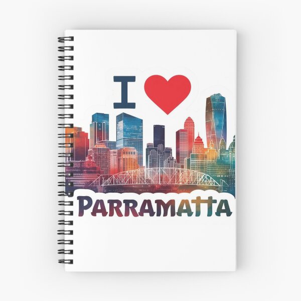 Item preview, I Love Parramatta Sydney Australia  designed and sold by PamLeeDesign.