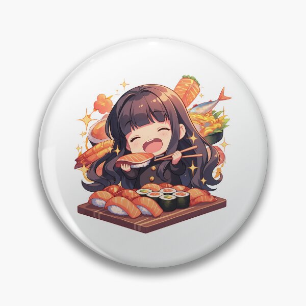 Item preview, Tomoyo Daidouji Cardcaptor Sakura Chibi Sushi Happy Mood designed and sold by Spraykart.