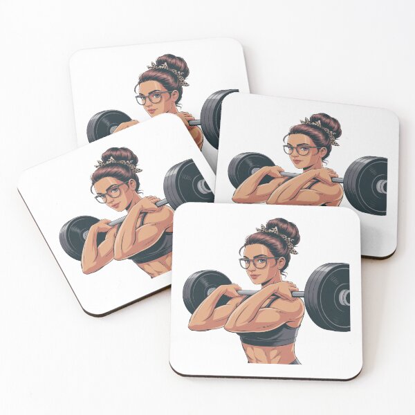Artikelvorschau, Fitnessdesign für starke Frauen entworfen und verkauft von QuiteOrbit.