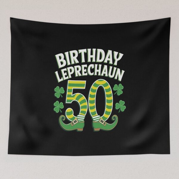 Item preview, St. Patrick's Day Leprechaun 50th Birthday  designed and sold by Rrettgison.