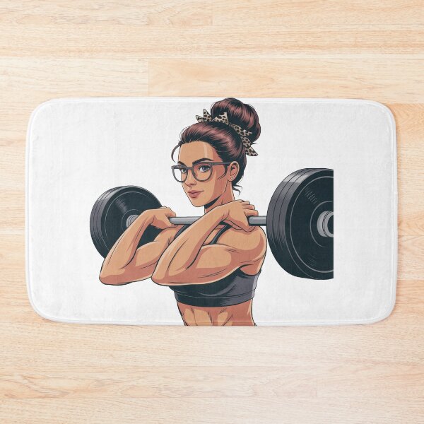 Item preview, Strong Woman Fitness Design designed and sold by QuiteOrbit.