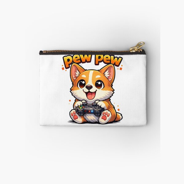 Item preview, PEW PEW CORGI designed and sold by Rymo Designs .