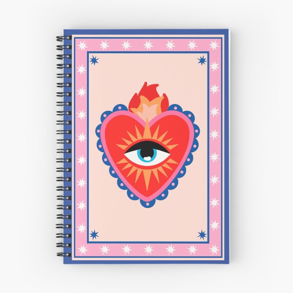 Item preview, Sacred Flaming Heart & Mystic Eye  designed and sold by majucapelato.