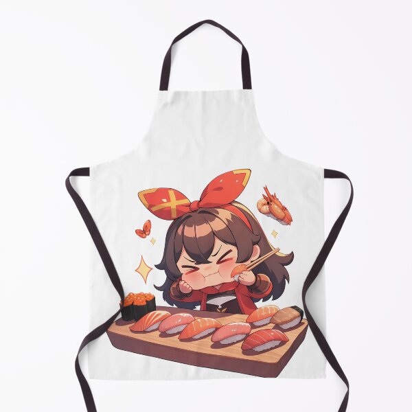 Item preview, Amber Genshin Impact Chibi Sushi Sparkles designed and sold by Spraykart.