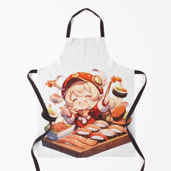 Item preview, Klee Genshin Impact Chibi Sushi Happy Feast designed and sold by Spraykart.