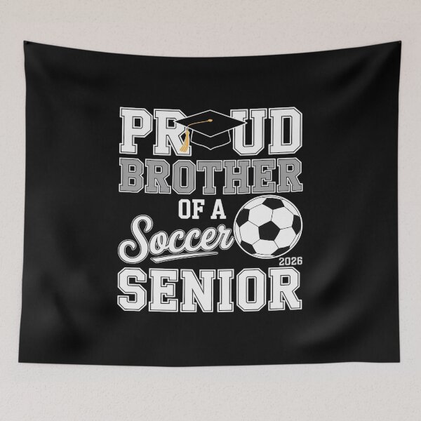 Item preview, Proud Brother of a Soccer Senior class of 2026 graduation designed and sold by Rrettgison.