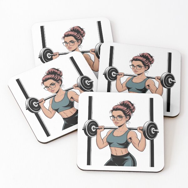 Item preview, Strong Female Gym Graphic designed and sold by QuiteOrbit.