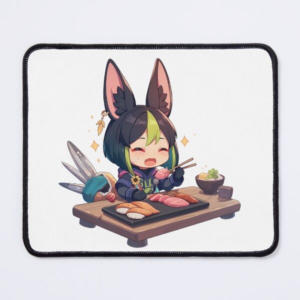 Item preview, Tighnari Genshin Impact Chibi Sushi Happy Feast designed and sold by Spraykart.