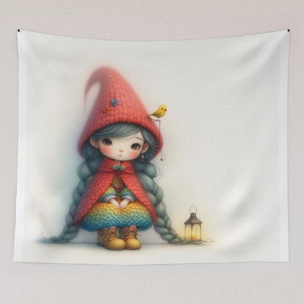 Item preview, Free-Spirited Girl designed and sold by Beyondnote-Art.