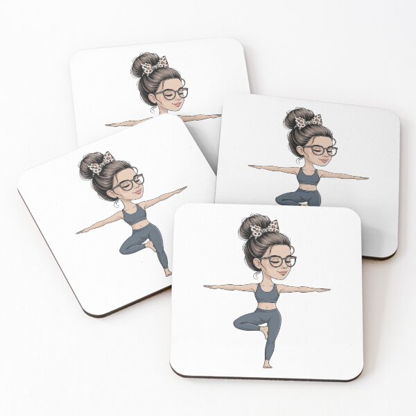 Item preview, Yoga Girl Balance Pose designed and sold by QuiteOrbit.