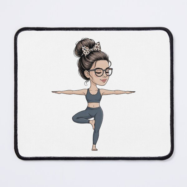 Item preview, Yoga Girl Balance Pose designed and sold by QuiteOrbit.